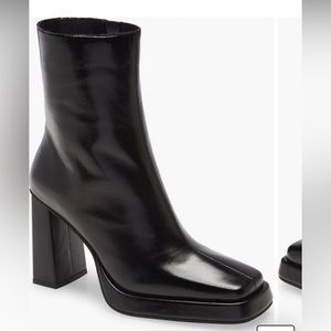Jeffrey Campbell Maximal Platform Boot Black 8 New with Box